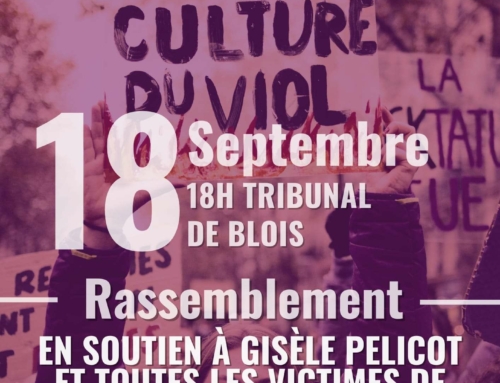 18 septembre : soutien aux victimes d’agressions sexuelles et de viol