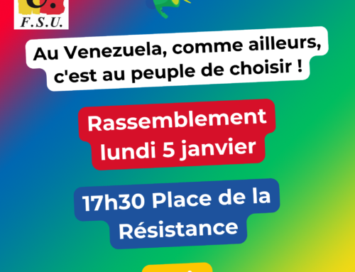 Au Venezuela, comme ailleurs, c&rsquo;est au peuple de choisir !